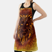 Lion wild dier abstract schort (Insitu)