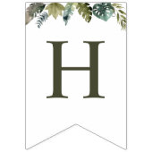 Lion Wild One Birthday Bunting Banner (Tweede vlag)