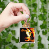 Lion wildlife afbeelding origineel grote kattenont sleutelhanger (Hand)