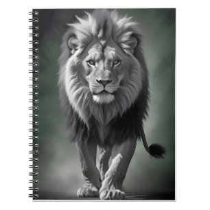 Lion Wildlife Majestic Natuur Life Art Wallpaper Notitieboek