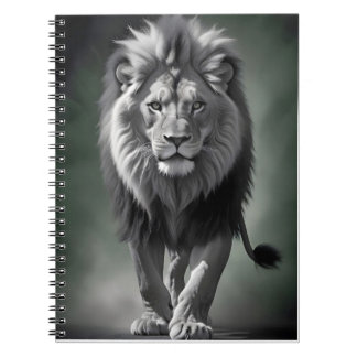 Lion Wildlife Majestic Natuur Life Art Wallpaper Notitieboek