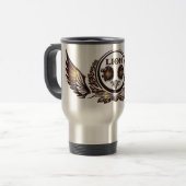 LION-Wing Bekerglas Reisbeker (Voorkant links)