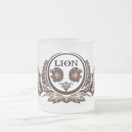 LION-Wing Glazen Mok (Center)