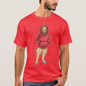 Lion Winter T-shirt (Voorkant)