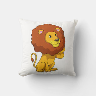 Lion with Curls Kussen