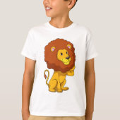 Lion with Curls T-shirt (Voorkant)
