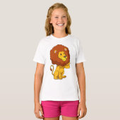 Lion with Curls T-shirt (Voorkant volledig)