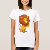 Lion with Curls T-shirt (Voorkant)