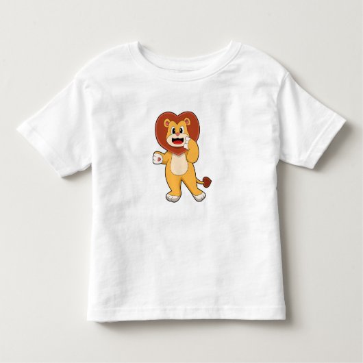 Lion with Heart Kinder Shirts (Voorkant)