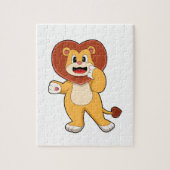 Lion with Heart Legpuzzel (Verticaal)