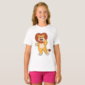 Lion with Heart T-shirt (Voorkant volledig)