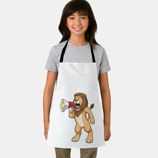 Lion with Microphone Schort (Insitu)