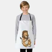 Lion with Nail arrows Schort (Gedragen)