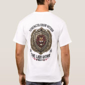 Lion Within Warrior T-Shirt – Unleash The Beast (Achterkant)