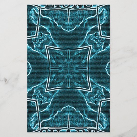 Lion wits briefpapier (Voorkant)