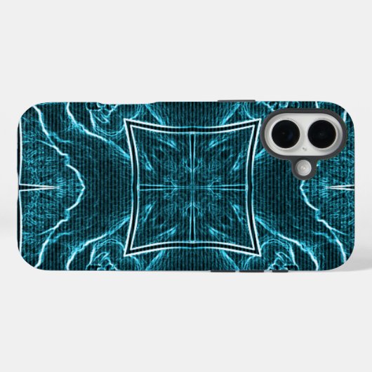 Lion wits Case-Mate iPhone case (Achterkant (horizontaal))