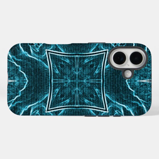 Lion wits Case-Mate iPhone case (Achterkant (horizontaal))