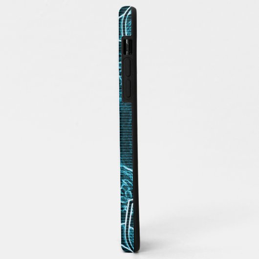 Lion wits Case-Mate iPhone case (Achterkant/links)