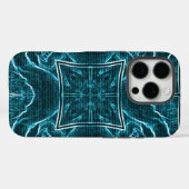 Lion wits Case-Mate iPhone case (Achterkant (horizontaal))