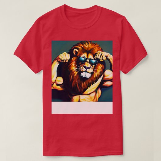 Lion Workout T-shirt (Design voorkant)