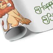 Lion Wrapping Paper Cadeaupapier (Rol Hoek)