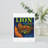 Lion Yam LabelSunset, LA Briefkaart (Staand voorkant)