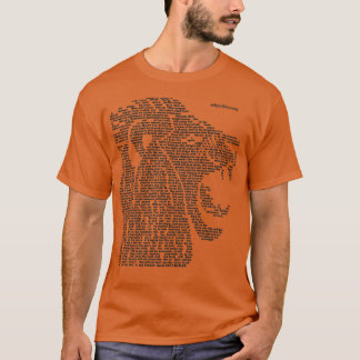 Lion Yudah Judah over White T-shirt