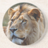 Lion Zandsteen Onderzetter (Voorkant)