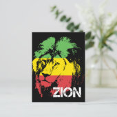 Lion Zion Briefkaart (Staand voorkant)