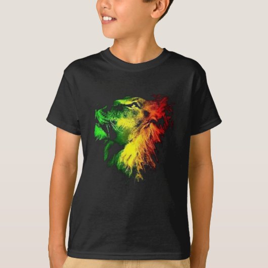 Lion Zion - Reggae T-shirt (Voorkant)