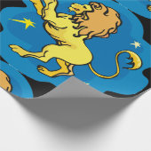Lion Zodiac Cadeaupapier (Hoek)