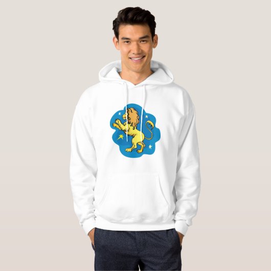 Lion Zodiac Hoodie (Voorkant volledig)