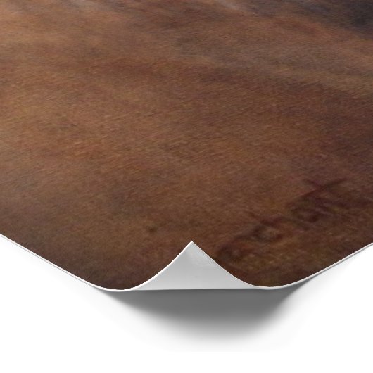 Lionafdrukken Poster (Hoek)