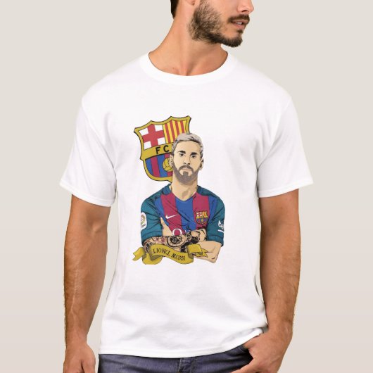 lional messi win t-shirt (Voorkant)