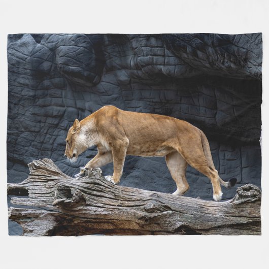 LIONATIE FLEECE DEKEN (Voorkant (Horizontaal))