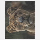 LIONATIE FLEECE DEKEN (Voorkant)