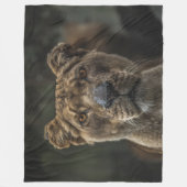 LIONATIE FLEECE DEKEN (Voorkant)