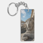 Lionbeeld voor San Francesco di Paola Sleutelhanger (Voorkant Links)