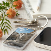 Lionbeeld voor San Francesco di Paola Sleutelhanger (Voorkant Rechts)