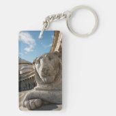 Lionbeeld voor San Francesco di Paola Sleutelhanger (achterkant)