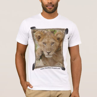 Liondeeltje T-shirt met Lijst op lionstaart