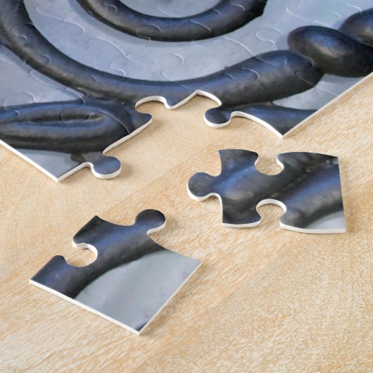 Liondeurknop - Barcelona - 16 x 20 - 520 stuks Legpuzzel (Zijkant)