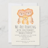 Liondraaglijk Baby shower Kaart (Voorkant)