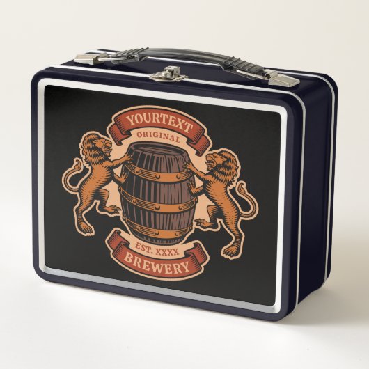  lioneiken loop Aangepaste bierbrouwerij (Voorkant)