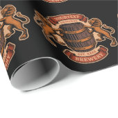  lioneiken loop Aangepaste bierbrouwerij Cadeaupapier (Rol Hoek)