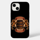  lioneiken loop Aangepaste bierbrouwerij Case-Mate iPhone Case (Achterkant)