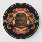  lioneiken loop Aangepaste bierbrouwerij Grote Klok (Voorkant)