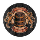 lioneiken loop Aangepaste bierbrouwerij Snijplank (Voorkant)