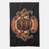  lioneiken loop Aangepaste bierbrouwerij Theedoek (Verticaal)