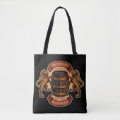 lioneiken loop Aangepaste bierbrouwerij Tote Bag (Voorkant)